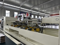 Nouvelle machine à agrafer semi-automatique pour carton ondulé monobloc, haute efficacité, facile à utiliser