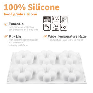 แม่พิมพ์ตกแต่งเค้กซิลิโค<span class=keywords><strong>น</strong></span>ซิลิโค<span class=keywords><strong>น</strong></span>ซิลิโค<span class=keywords><strong>น</strong></span>ซิลิโค<span class=keywords><strong>น</strong></span>แบบไม่ติดแม่พิมพ์เค้กซิลิโคน6ช่องผลิตเค้ก LFGB จากโรงงา<span class=keywords><strong>น</strong></span> silikolove - Product Image 6