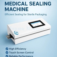 JUNMU Machine à sceller les pochettes de stérilisation entièrement automatique de haute qualité Scellant rotatif médical avec impression à écran tactile