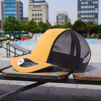 Casquette de baseball personnalisée à 5 panneaux la plus vendue chapeau de soleil de camionneur en toile d'été avec logo brodé pour le cyclisme en plein air et décontracté