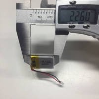 Batterie rechargeable mini LiPo polymère lithium-ion GEB 451220 3,7 V 80 mAh 401722 3,7 V 100 mAh en gros