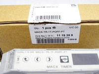 Relais temporisé PLC Contact 1119399 Macx-tr-1t-poff-pt / Emballage d'origine neuf pour produit sous garantie