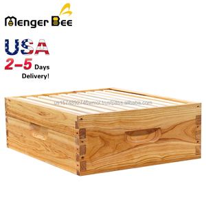 ชุดกล่องเลี้ยงผึ้งแบบใหม่ Menger Bee Beekeeping Beehive Drood Super Mini Box Set กล่องเลี้ยงลูกผึ้งเคลือบแว็กซ์มาตรฐาน 10 เฟรม รับประกัน 2 ปี สำหรับฟาร์มผึ้ง - Product Image 2
