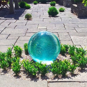 <span class=keywords><strong>Fontaines</strong></span> d'eau extérieures pour jardins et parcs, boules de fontaine en acier inoxydable 304, écran LED, couleur et taille personnalisées, OEM/ODM disponibles - Product Image 1