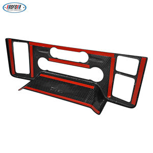 Kohlefaser-Innenverkleidung für Mittelkonsole und Klimaanlagenschalter für Ford F150 2021+ - Product Image 5