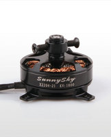 Moteur sans balais Sunnysky X2204 KV1480 KV1800 pour hélicoptère RC, avion, quadricoptère M Supernova