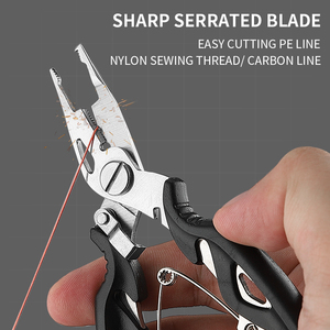 Aliexpress Hot Sale DX Tools Stainless Steel Fishing <strong>Pliers</strong> with Titanium Coating Black and Blue ABS <strong>Mini</strong> <strong>Pliers</strong> - Product Image 6