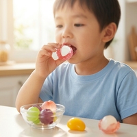 Peel-and-eat zachte fruitjuice gummies, fruitige smaak, groothandel vanaf de fabrikant