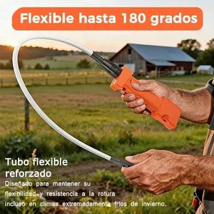 Bâton de pousse-étailles électrique long pour l'élevage de porcs, bovins et autres animaux d'élevage - Product Image 5