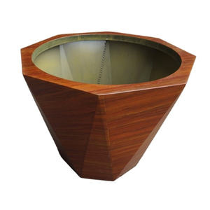 Grand pot de fleur carré <span class=keywords><strong>xxl</strong></span> <span class=keywords><strong>jardinière</strong></span> extérieure en métal - Product Image 6