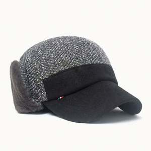Gorro de Béisbol de Terciopelo para Hombre, Cálido, con Protección para las Orejas, Tejido Grueso, Deportivo, para Personas de Mediana Edad y Mayores, a Prueba de Frío para Exteriores - Product Image 2