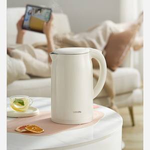 Hervidor Eléctrico Wahin de 1L-2L de Capacidad, Color Albaricoque Claro, Compatible con Inducción, Base Giratoria de 360 Grados, para Uso en el Hogar y Dormitorios - Product Image 3