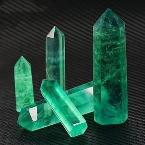 Cristal de Fluorita Verde Citrino de Primera Calidad al por Mayor, Piedra Natural Curativa para Decoración del Hogar Única y Regalos Navideños - Product Image 6