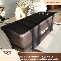 Nappe en Spandex Imprimée Personnalisée en Gros pour Événements - Anti-Plis, Résistante aux Taches, Logo Personnalisé pour Événements Sportifs Scolaires