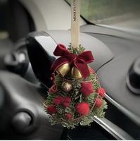 Ornements de Noël en PVC écologiques de haute qualité pour voiture, cadeaux de Noël d'intérieur