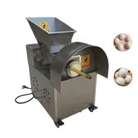 Coupe-pâte à pizza et arrondisseur entièrement automatique Machine commerciale de découpe de boule de pâte à pain Diviseur de pâte à biscuits Machine à arrondir