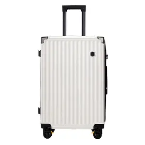 Fermuar tarzı genişletilebilir tip ve alüminyum çerçeve güvenlik kilidi tipi bagaj çoklu boyutları için, seyahat yatılı valiz