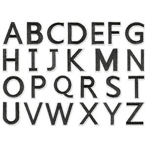 Patchs personnalisés à <span class=keywords><strong>coudre</strong></span> ou thermocollants en gros pour vêtements, chapeaux, sacs, décoration, chiffres, lettres, alphabet - Product Image 1