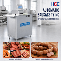 Nouvelle machine à lier les saucisses automatique HUAGANG en acier inoxydable 304 pour la transformation de la viande et des aliments, haute capacité