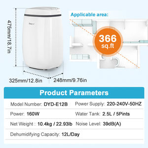 El <span class=keywords><strong>mejor</strong></span> <span class=keywords><strong>deshumidificador</strong></span> de compresor <span class=keywords><strong>barato</strong></span> con filtro de aire <span class=keywords><strong>Deshumidificador</strong></span> comercial portátil inteligente para oficina - Product Image 5