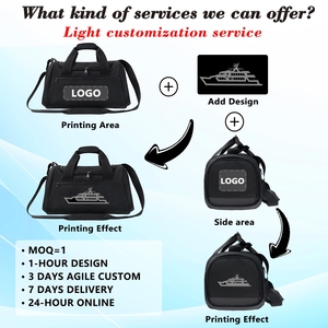 Custom Multifunction Light <strong>Weight</strong> Large Capacity Waterproof <strong>Backpack</strong> &amp; Duffel Bag for Unisex Sports Gym Travel with Shoe Space - Product Image 2