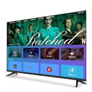 Téléviseur intelligent Android WiFi HDR ultra-fin sans cadre <span class=keywords><strong>OLED</strong></span> 4K 65 pouces noir HDTV - Product Image 1