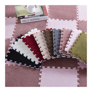 DIY <span class=keywords><strong>จิ๊</strong></span><span class=keywords><strong>ก</strong></span><span class=keywords><strong>ซอ</strong></span><span class=keywords><strong>ว์</strong></span> Plush Fluffy สี<span class=keywords><strong>พรม</strong></span><span class=keywords><strong>พรม</strong></span> EVA นุ่ม<span class=keywords><strong>พรม</strong></span>เด็ก Mat - Product Image 1