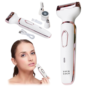 Depiladora Corporal 4 en 1 con Tiempo de Espera Extendido, Recortadora de Bikini, Diseño Ligero para Viajes, Maquinilla de Afeitar para el Cuidado Personal - Product Image 1