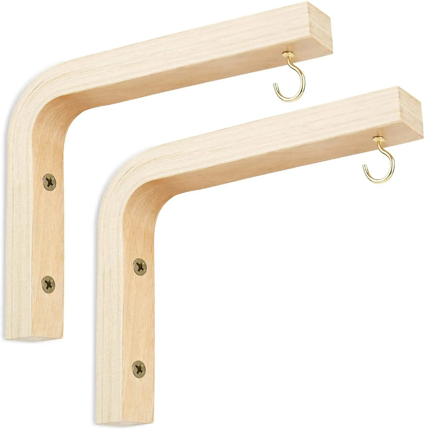 Hangende Plantenhanger-Indoor Houtplant Hanger-Muur Hangende Plantenhouder