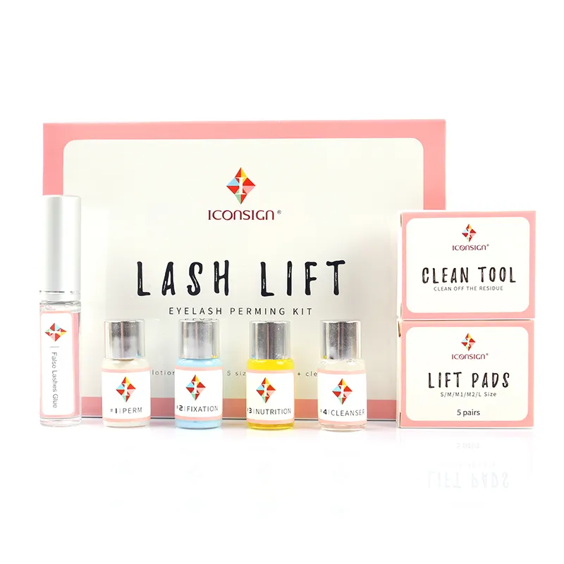 Professionele Lashlift 5 Minuten Lash Lifting Pads Met Lijm Kit