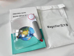 휴대용 프레넬 돋보기 공장 PMMA + 실리콘 휴대용 독서 렌즈 OEM 서비스 - Product Image 3