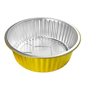 Accept Custom Factory Direct Sale A Variety Of Models Disposable Barbecue Square Round Aluminum Foil Food Pan