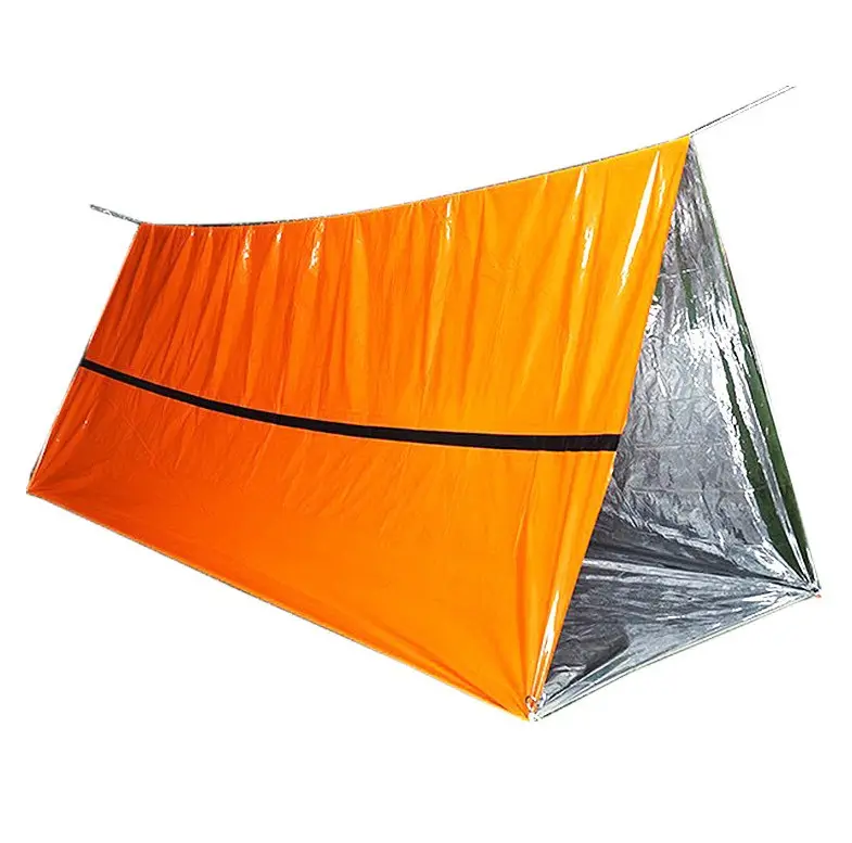 Hot Bán Khẩn Cấp Survival Shelter Lều, Siêu Nhẹ Survival Tent Khẩn Cấp Nơi Trú Ẩn Sử Dụng Như Survival Gear Cho Cắm Trại, Đi Bộ Đường Dài