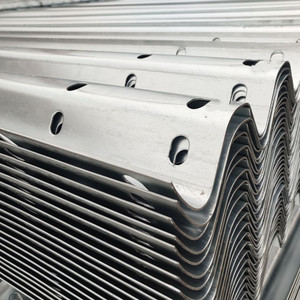 Q235 nhúng nóng mạ kẽm rào cản giao thông thrie-Chùm sóng ngoài trời sử dụng tai nạn rào cản đường cao tốc hộ Lan Tôn sóng để bán ở Texas - Product Image 4