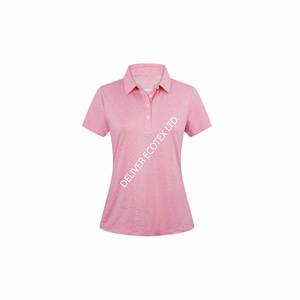 New Fashion Plus Size Cotton <b>Ladies</b> Polo <b>T</b>-<b>Shirt</b> Custom Short-Sleeved Knitted Polo <b>Shirt</b> Casual Print Style From Bangladesh - Product Image 1