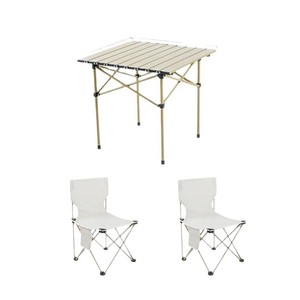Aikexiong Outdoor Folding <b>Table</b> And Chair Set 53x27.5x17cm Portable Camping <b>Picnic</b> Furniture For Travel - Product Image 5
