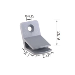 คลิปรัดพลาสติกสำหรับรถยนต์ 0ZA049 คลิปยึดแผง<span class=keywords><strong>ประตู</strong></span>รถยนต์ 51411973500 คลิป<span class=keywords><strong>ล็อค</strong></span>แบบหมุน - Product Image 3