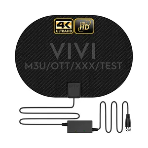 VIVI Amplified TV Stick 800 Mile Range Digital HD TV Antenna 4K xxx Digital Indoor Signal Receiver Amplifier For Smart Digital