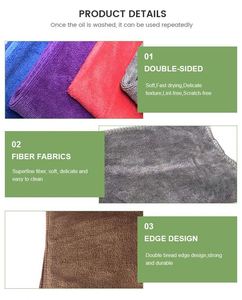 Serviette en microfibre torsadée à boucles, ultra absorbante, séchage rapide, écologique, pour le lavage et le detailing automobile de luxe – Vente en gros Chine - Product Image 4