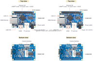 Orange Pi One 1 go DDR3 H3 Quad-core Mali400MP2 GPU stockage TF MMC emplacement pour carte réseau embarqué Open source ordinateur monocarte