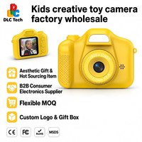 Mini Cámara Retro DLC, Grabadora de Video de Dedo, Cámara Digital de Juguete Portátil y Colorida, Accesorio Portátil para Vlogging, Venta al Por Mayor