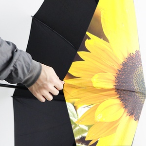 27 Inch Personality Sublimation Wholesale Promotion Custom <b>Umbrella</b> with Logo Printing <b>Umbrellas</b> for the Rain - Product Image 4
