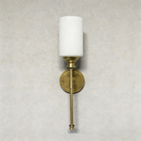 Plafonnier LED design nordique YH, lampe en laiton vieilli antique, applique murale rectangulaire LED vintage pour cuisine, salle à manger