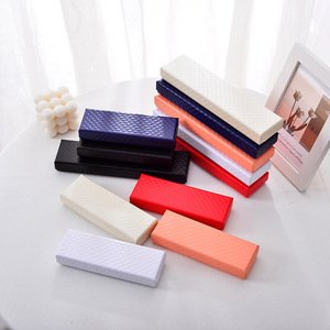 Nhà máy trực tiếp bán buôn hình chữ nhật Quà tặng hộp hiển thị vật liệu giấy bookmarks Kẹp Tóc Dây chuyền vòng tay bút bài viết khác - Product Image 1