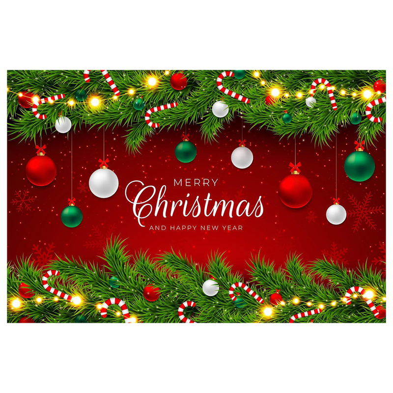 Custom Printing Decorations Party Christmas Happy