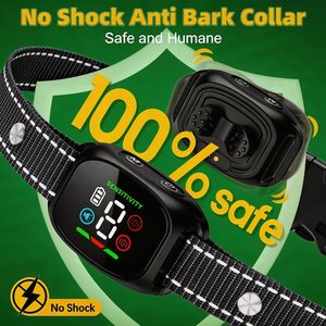 <span class=keywords><strong>Collar</strong></span> Antiladridos Inteligente Recargable a Prueba de Agua IP67 con Logotipo Personalizado de Proveedor Certificado BSCI, Automático y Sin Descargas Eléctricas para Perros - Product Image 3