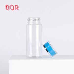 Bouteille PET 140ml exportateur direct usine Bouteille plastique transparente Conteneur plastique Bouteille de supplément Capsules de gélatine Customo - Product Image 1