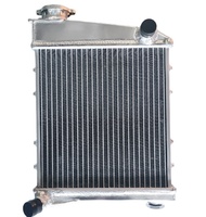 Nouveau Radiateur en Aluminium 5052 Argent Noir LT-CL-001 pour Austin Rover Mini Cooper 850 1000 1100 1275 (1959-1991) – Pièce de Remplacement