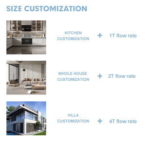 [RO50-A1M] Nhà sử dụng 6 giai đoạn hộ gia đình RO revers osmosi bồn rửa nước hệ thống lọc nước máy lọc - Product Image 4