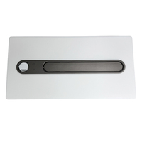 Chauffe-eau de plafond intégré élégant pour salle de bain - Unité en plastique PTC 3-en-1 puissante avec ventilation et éclairage